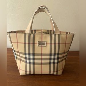 Authentic Burberry Nova Check Handbag